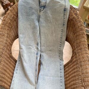 SHEIN Light Blue Boyfriend Jeans